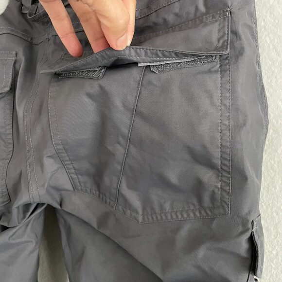 Powder Room grey flare snow pants low rise - Picture 9 of 10